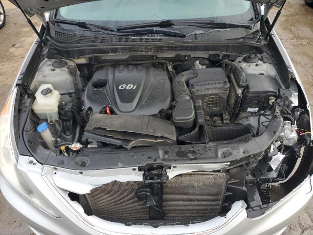 5NPEB4AC3DH753823 - 2013 HYUNDAI SONATA GLS SILVER photo 11