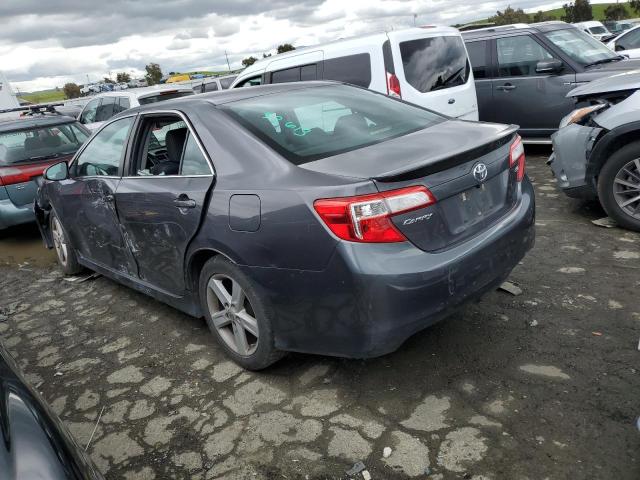 4T1BF1FK5DU668201 - 2013 TOYOTA CAMRY L GRAY photo 2