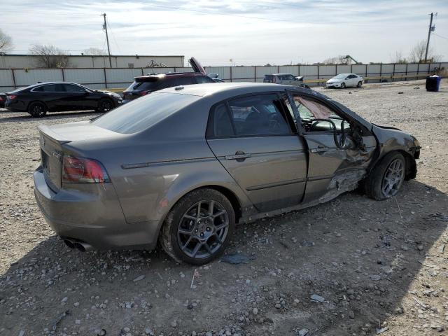 19UUA76527A042962 - 2007 ACURA TL TYPE S GRAY photo 3