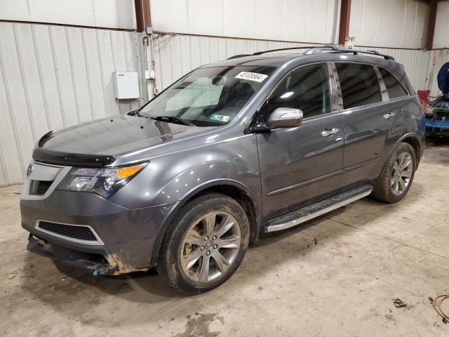 2HNYD2H67CH523103 - 2012 ACURA MDX ADVANCE GRAY photo 1