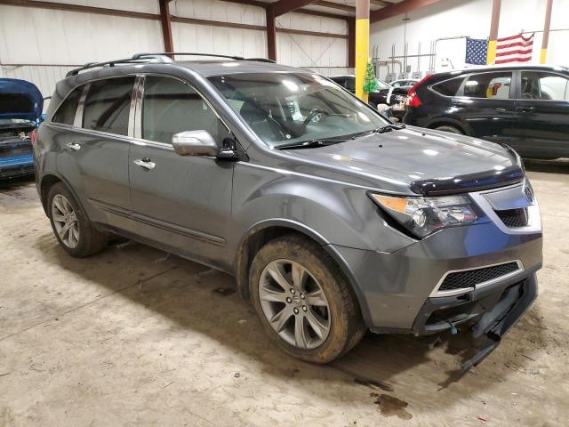 2HNYD2H67CH523103 - 2012 ACURA MDX ADVANCE GRAY photo 4