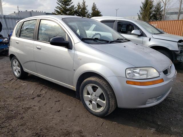 KL2TW65608B020277 - 2008 PONTIAC WAVE SE SILVER photo 4