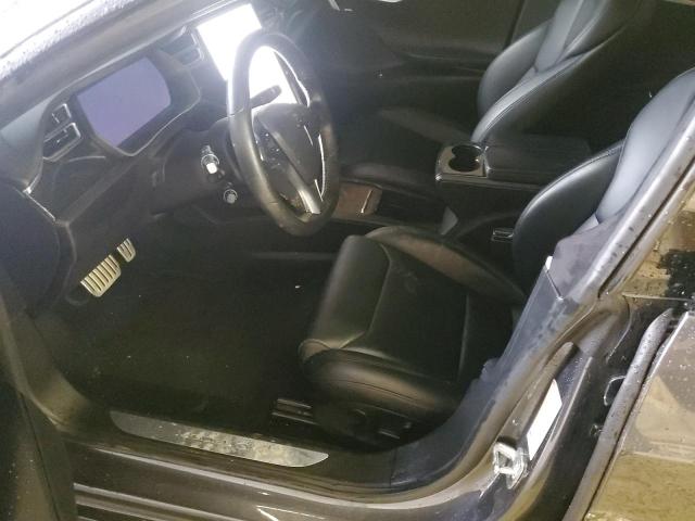 5YJSA1E42JF245893 - 2018 TESLA MODEL S GRAY photo 7