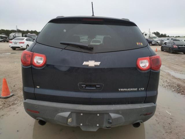 1GNLRHED7AS139066 - 2010 CHEVROLET TRAVERSE LTZ BLUE photo 6