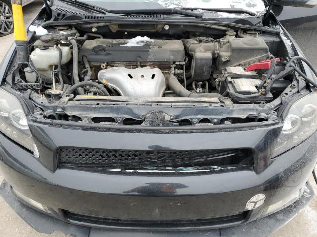 JTKDE167X80247205 - 2008 TOYOTA SCION TC შავი ფოტო 11