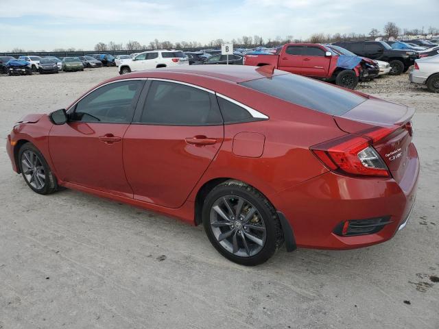 19XFC1F74KE007118 - 2019 HONDA CIVIC EXL Qırmızı foto 2