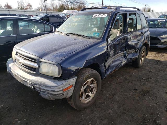 2CNBJ734326945463 - 2002 CHEVROLET TRACKER ZR2 BLUE photo 2