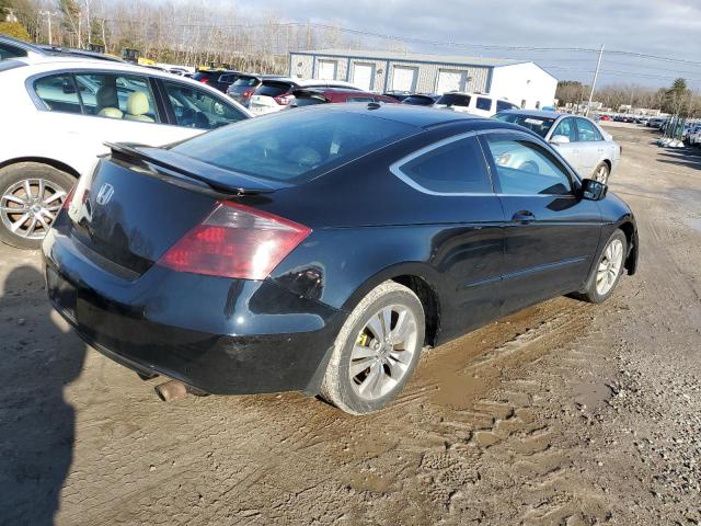 1HGCS12868A025329 - 2008 HONDA ACCORD EXL BLACK photo 3