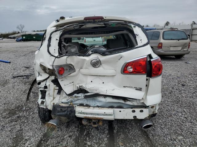 5GAER23758J103664 - 2008 BUICK ENCLAVE CXL WHITE photo 6