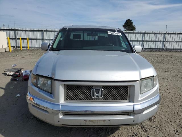 2HJYK16536H543770 - 2006 HONDA RIDGELINE RTL SILVER photo 5