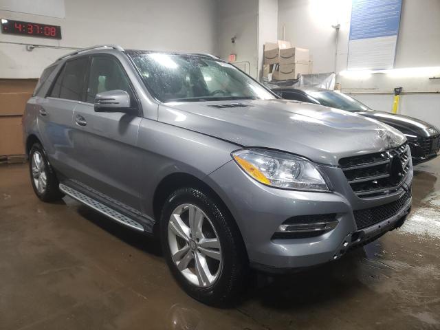 4JGDA5HB0FA619388 - 2015 MERCEDES-BENZ ML 350 4MATIC GRAY photo 4
