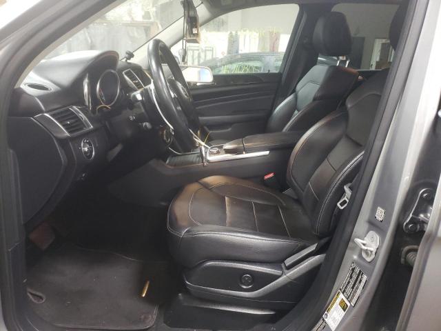4JGDA5HB0FA619388 - 2015 MERCEDES-BENZ ML 350 4MATIC GRAY photo 7