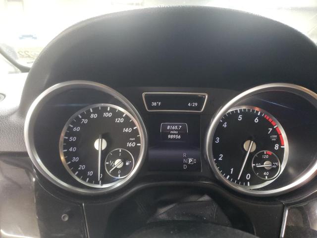 4JGDA5HB0FA619388 - 2015 MERCEDES-BENZ ML 350 4MATIC GRAY photo 9