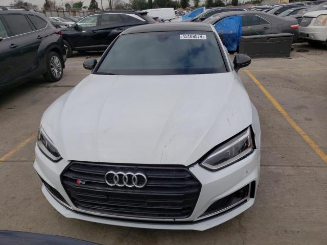 WAUC4CF54JA092552 - 2018 AUDI S5 PRESTIGE WHITE photo 5