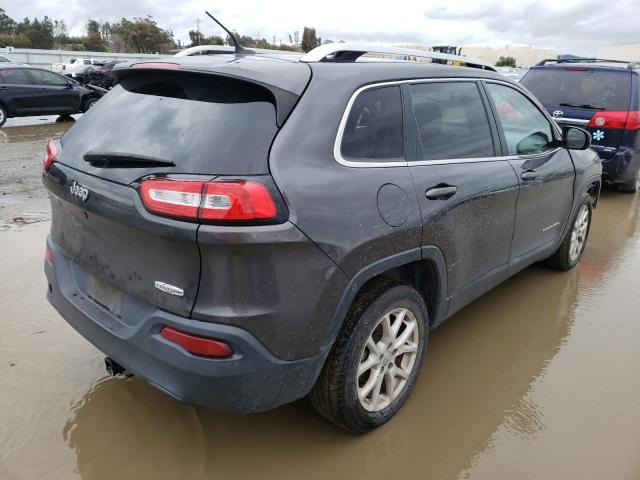 1C4PJLCB3FW790992 - 2015 JEEP CHEROKEE LATITUDE GRAY photo 3