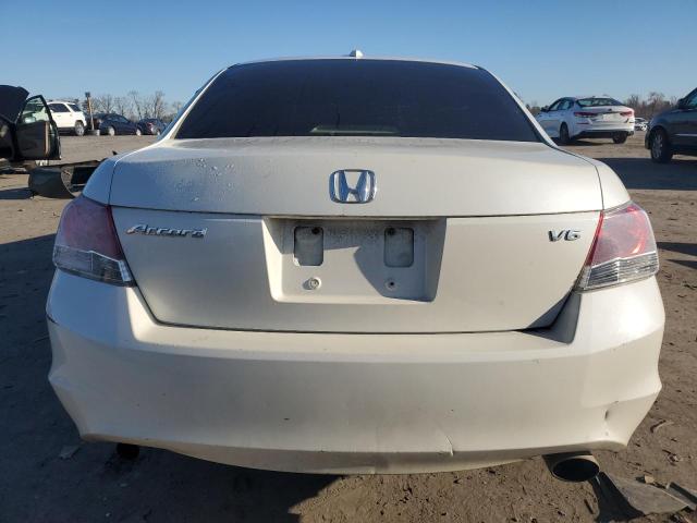 1HGCP36808A085193 - 2008 HONDA ACCORD EXL WHITE photo 6