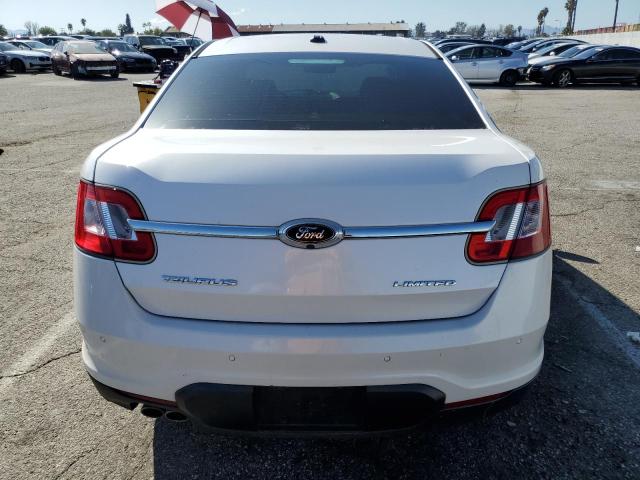 1FAHP2FW1CG143787 - 2012 FORD TAURUS LIMITED WHITE photo 6