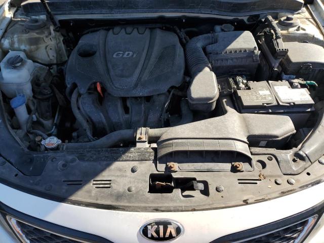 KNAGM4A77F5587411 - 2015 KIA OPTIMA LX WHITE photo 11