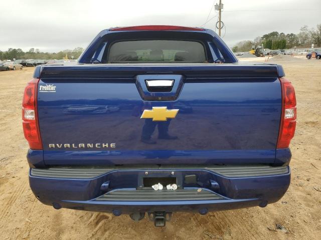 3GNMCFE09DG301864 - 2013 CHEVROLET AVALANCHE LT BLUE photo 6