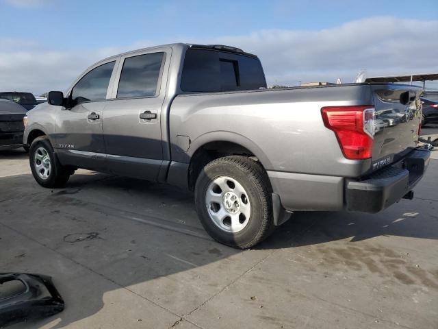 1N6AA1EE1MN522718 - 2021 NISSAN TITAN S GRAY photo 2