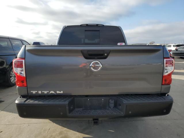 1N6AA1EE1MN522718 - 2021 NISSAN TITAN S GRAY photo 6