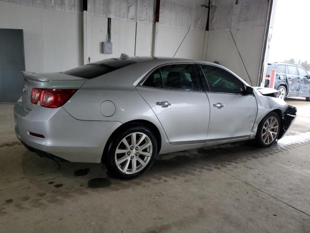 1G11H5SAXDF280490 - 2013 CHEVROLET MALIBU LTZ ვერცხლისფერი ფოტო 3