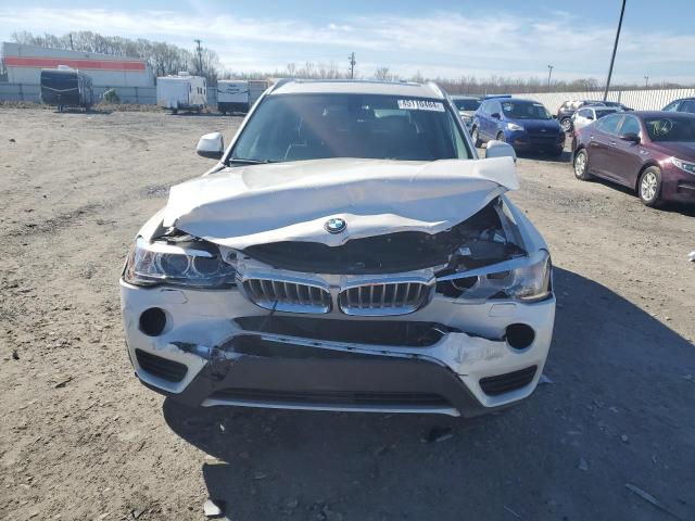 5UXWX9C54G0D87777 - 2016 BMW X3 XDRIVE28I WHITE photo 5