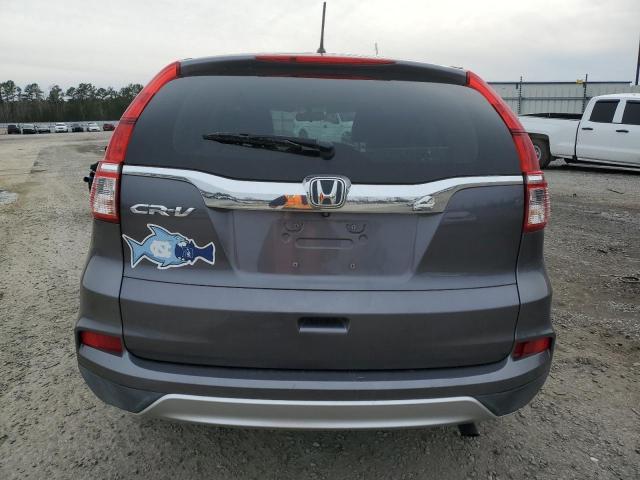 2HKRM3H51FH529580 - 2015 HONDA CR-V EX GRAY photo 6