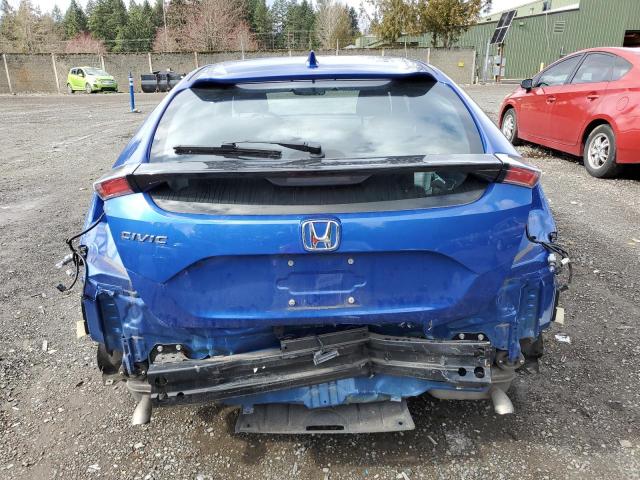 SHHFK7H88LU416356 - 2020 HONDA CIVIC EXL BLUE photo 6