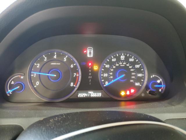 5J6TF2H58CL006522 - 2012 HONDA CROSSTOUR EXL თეთრი ფოტო 9