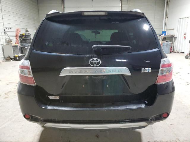 JTEBW3EH2A2045997 - 2010 TOYOTA HIGHLANDER HYBRID BLACK photo 6