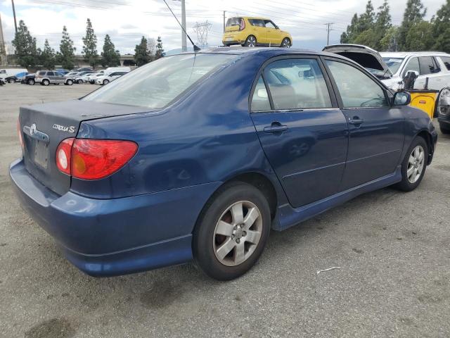 1NXBR32E33Z163016 - 2003 TOYOTA COROLLA CE BLUE photo 3