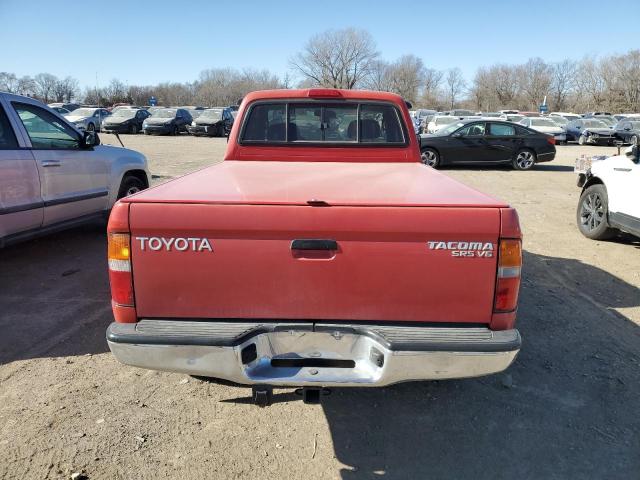 4TAWN72N8YZ578167 - 2000 TOYOTA TACOMA XTRACAB RED photo 6