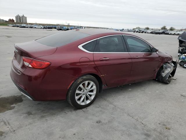 1C3CCCCG2FN549052 - 2015 CHRYSLER 200 C RED photo 3