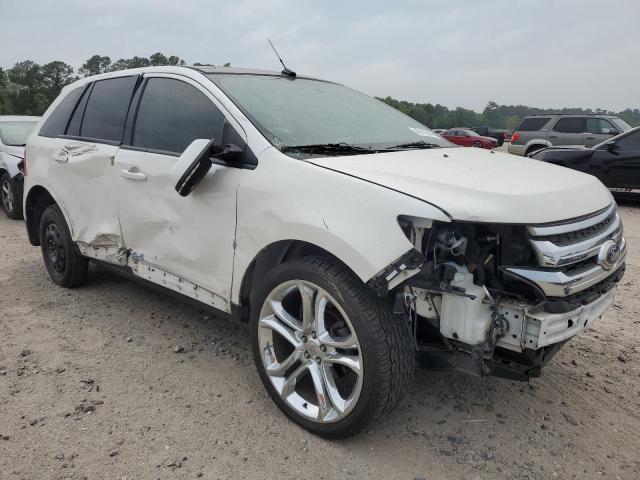 2FMDK3JC6DBB56680 - 2013 FORD EDGE SEL WHITE photo 4