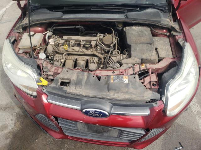 1FADP3F24EL366496 - 2014 FORD FOCUS SE RED photo 11