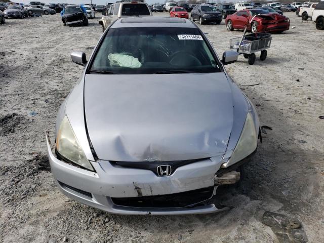 1HGCM82663A001557 - 2003 HONDA ACCORD EX SILVER photo 5