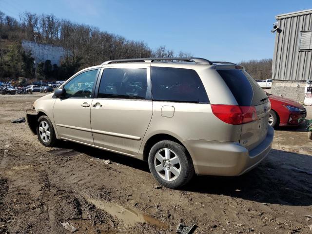 5TDZK23C89S238269 - 2009 TOYOTA SIENNA CE TAN photo 2