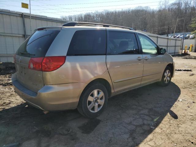 5TDZK23C89S238269 - 2009 TOYOTA SIENNA CE TAN photo 3