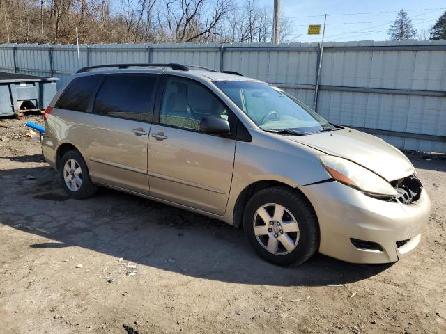 5TDZK23C89S238269 - 2009 TOYOTA SIENNA CE TAN photo 4