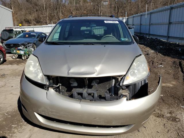 5TDZK23C89S238269 - 2009 TOYOTA SIENNA CE TAN photo 5