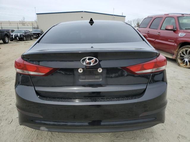 KMHD84LF8HU104379 - 2017 HYUNDAI ELANTRA SE BLACK photo 6