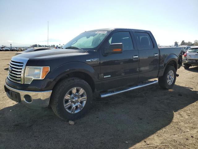 1FTFW1CT0CKD24790 - 2012 FORD F150 SUPERCREW BLACK photo 1