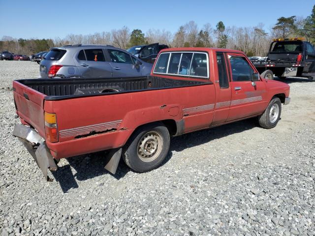 JT4RN70D2H0045697 - 1987 TOYOTA PICKUP XTRACAB RN70 DLX RED photo 3