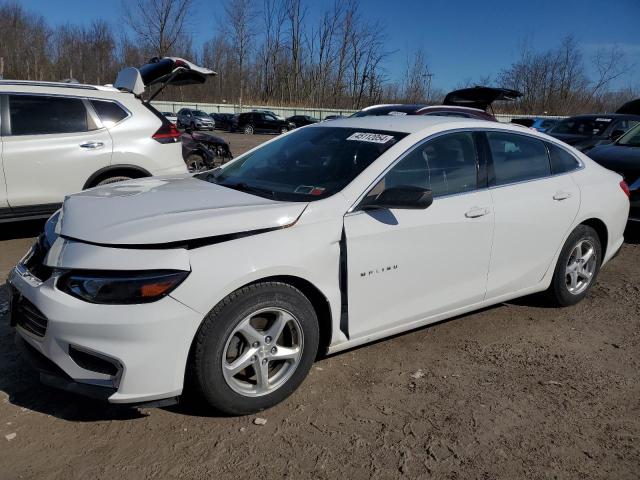 1G1ZB5ST1GF204358 - 2016 CHEVROLET MALIBU LS WHITE photo 1