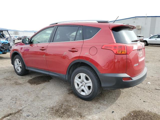 JTMZFREV2FD074701 - 2015 TOYOTA RAV4 LE RED photo 2