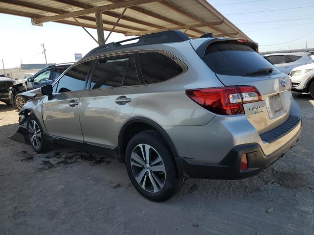 4S4BSENC0K3207309 - 2019 SUBARU OUTBACK 3.6R LIMITED SILVER photo 2