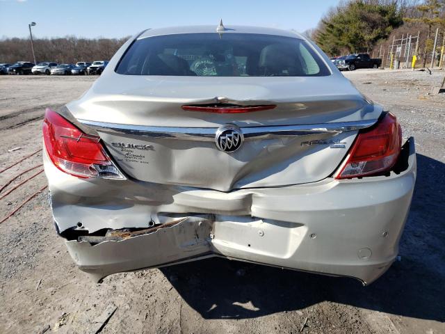 W04GS5EC0B1002010 - 2011 BUICK REGAL CXL SILVER photo 6