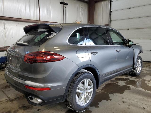 WP1AA2A21JKA06553 - 2018 PORSCHE CAYENNE GRAY photo 3