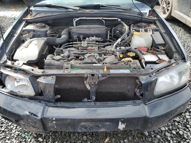 JF1SG65673G700328 - 2003 SUBARU FORESTER 2.5XS Siyah fotoğraf 11